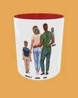 Personalised Mug - Standing Family