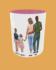 Personalised Mug - Standing Family