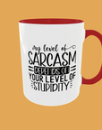 Sarcastic Quotes - My Level Of Sarcasm