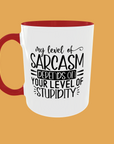 Sarcastic Quotes - My Level Of Sarcasm