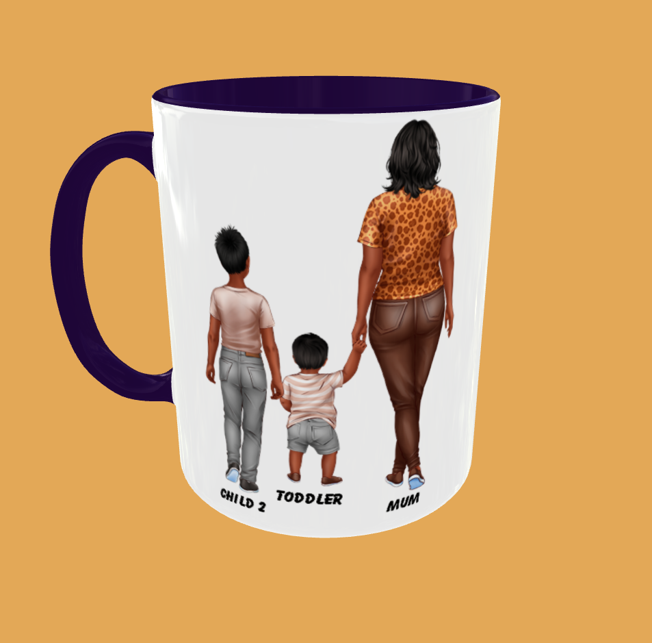 Personalised Family Mug - Option 1