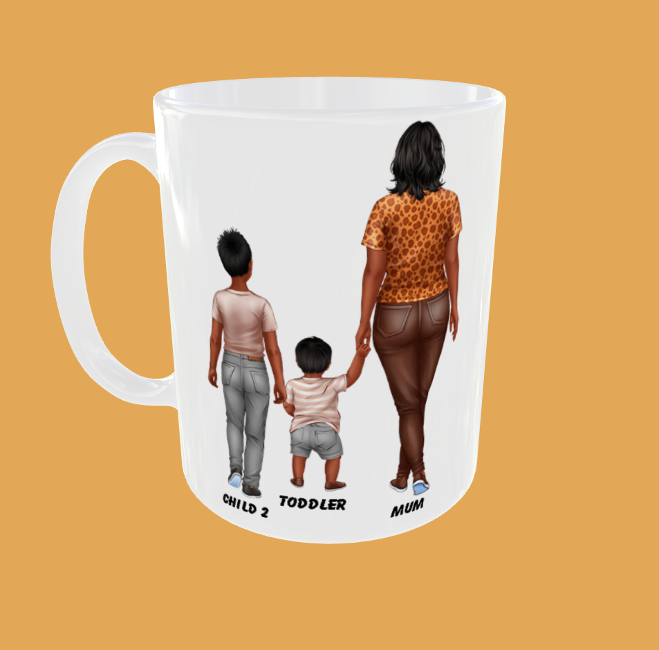 Personalised Family Mug - Option 1