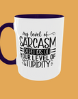 Sarcastic Quotes - My Level Of Sarcasm