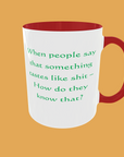 Sarcastic Quotes - When People Say