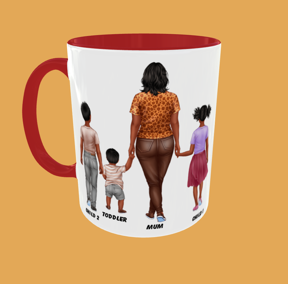 Personalised Family Mug - Option 1