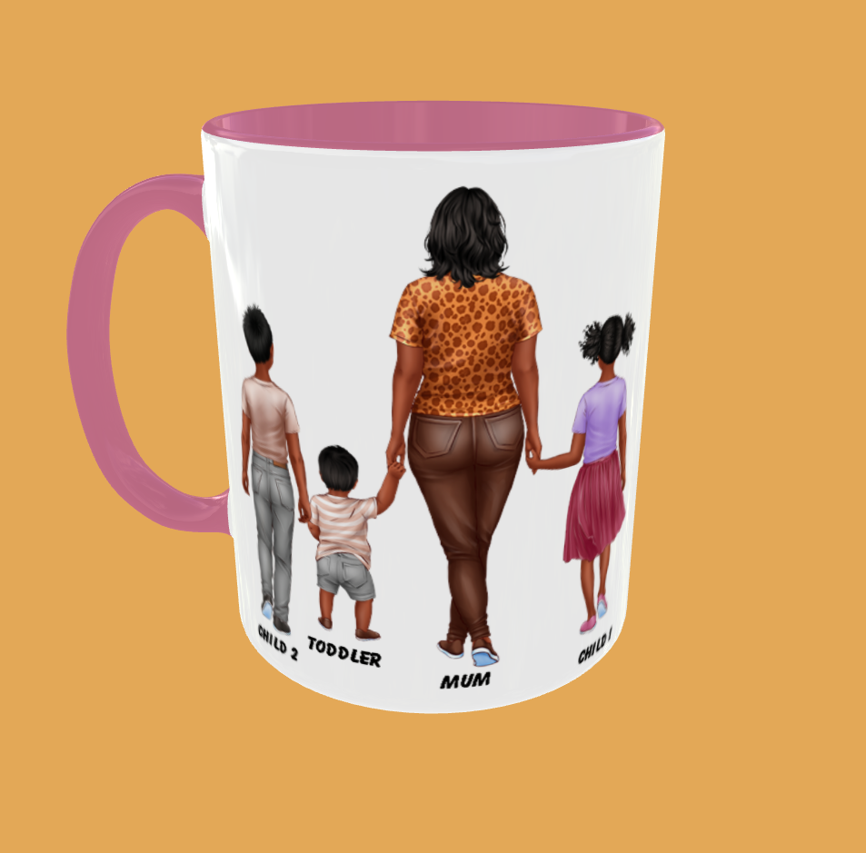 Personalised Family Mug - Option 1