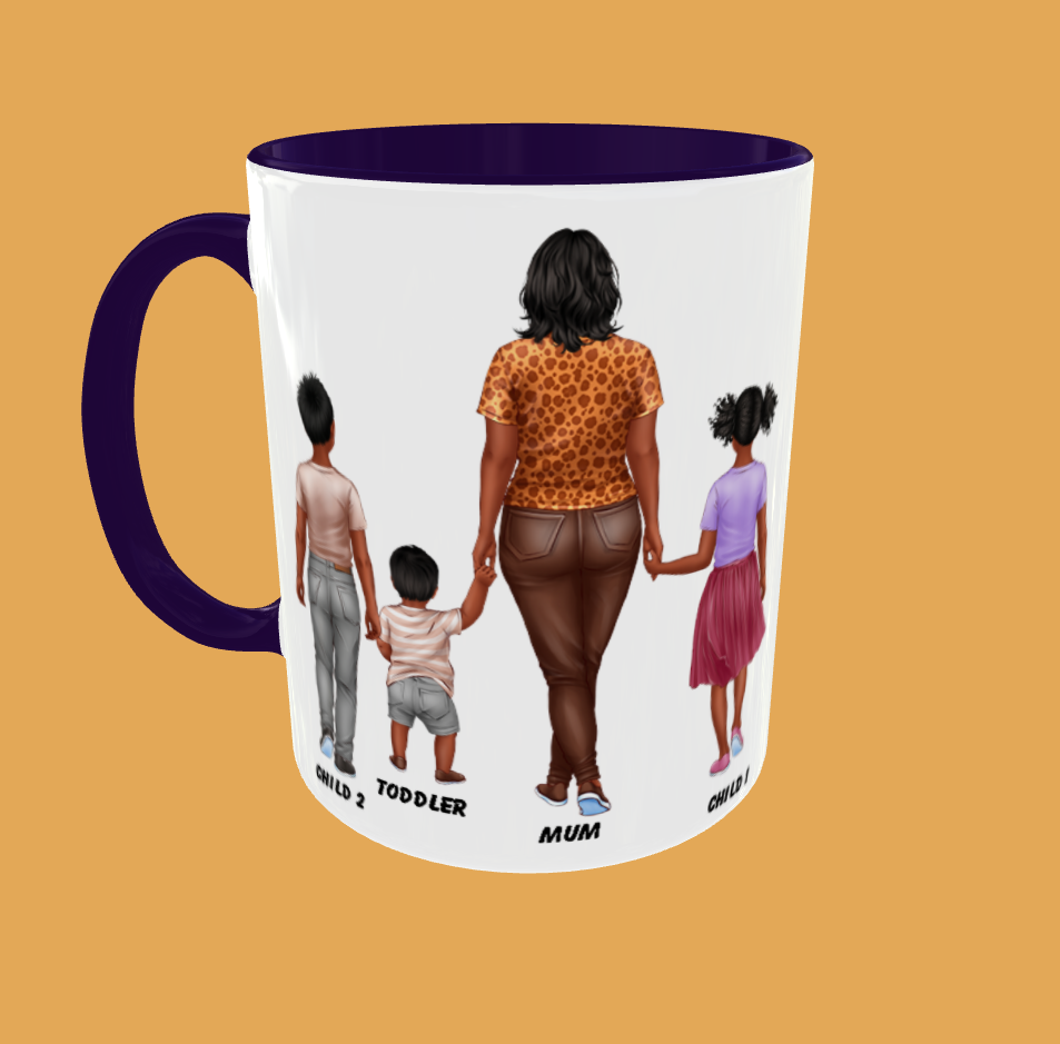 Personalised Family Mug - Option 1