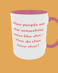 Sarcastic Quotes - When People Say