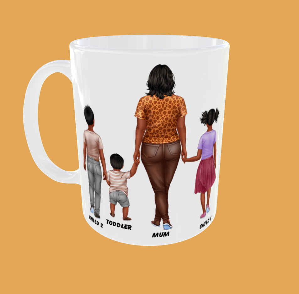 Personalised Family Mug - Option 1