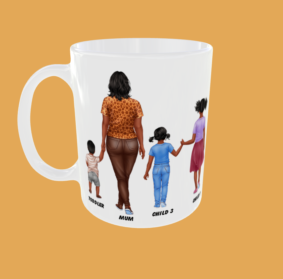 Personalised Family Mug - Option 1