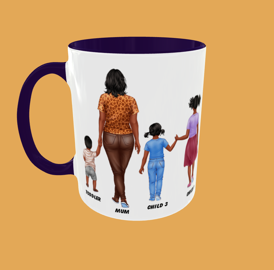 Personalised Family Mug - Option 1