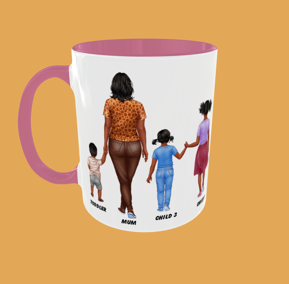 Personalised Family Mug - Option 1