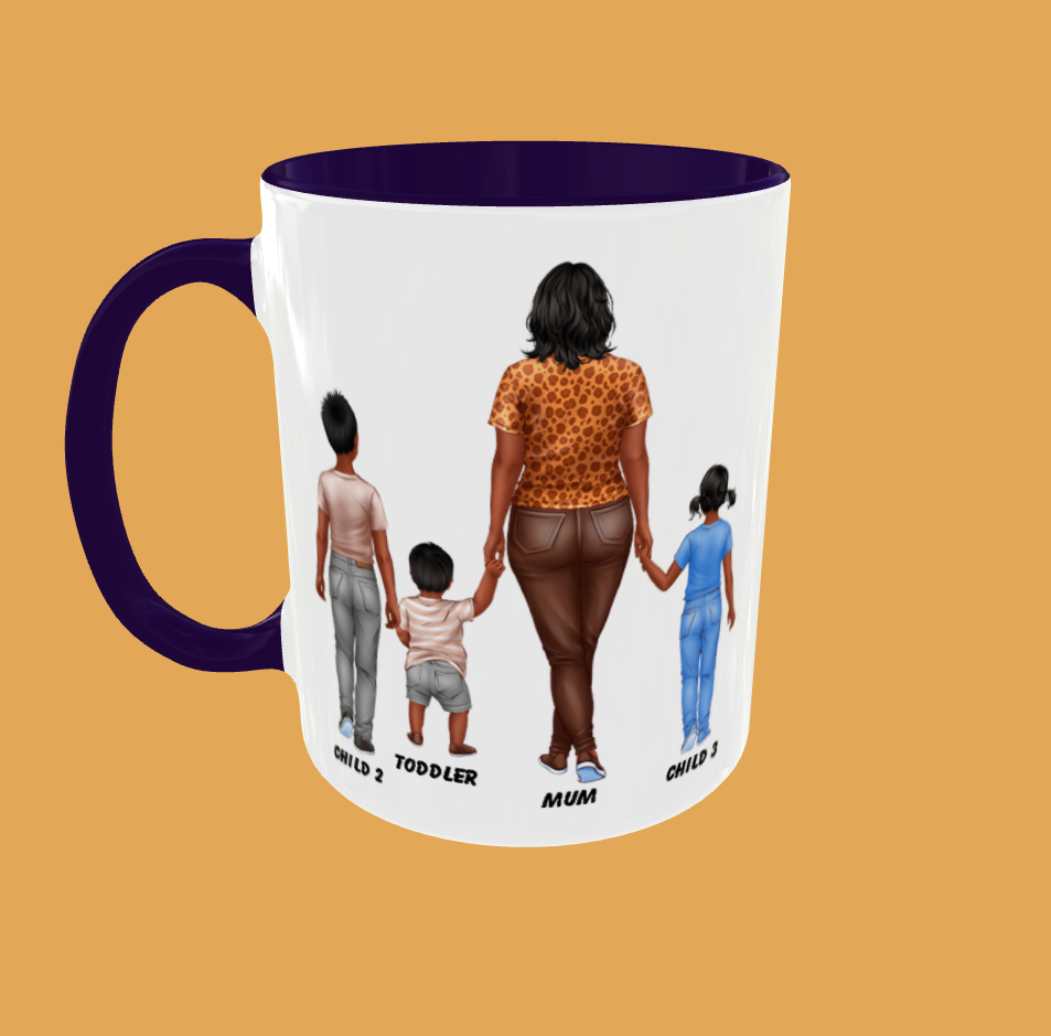 Personalised Family Mug - Option 1