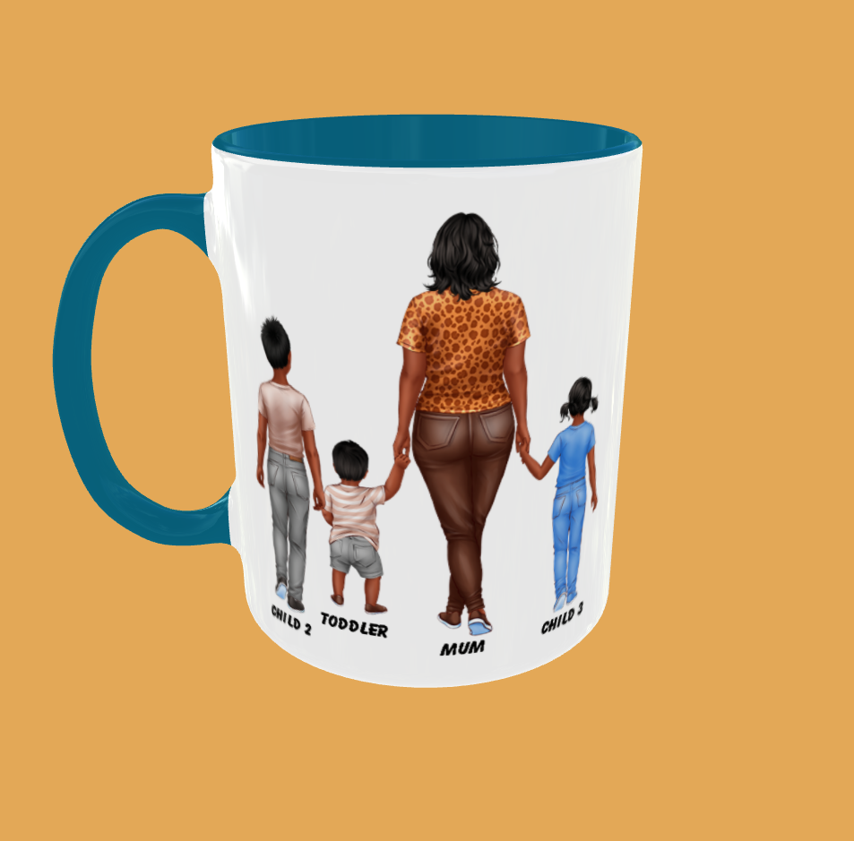 Personalised Family Mug - Option 1