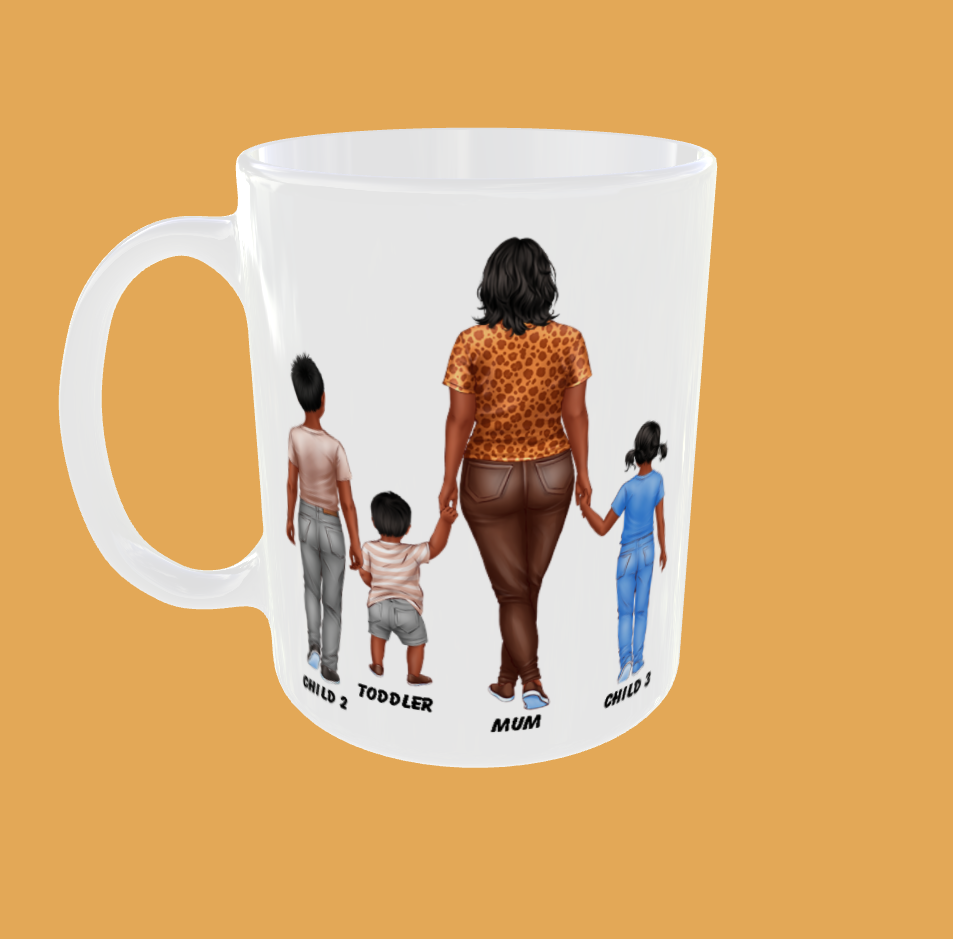 Personalised Family Mug - Option 1