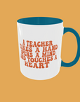 Teacher - A teacher takes a hand