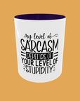 Sarcastic Quotes - My Level Of Sarcasm