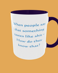 Sarcastic Quotes - When People Say