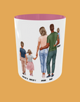 Personalised Mug - Standing Family