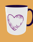 Mum - Heart Mum Mug