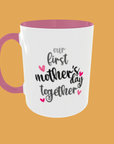 Mum - Charming Patterned Heart Mug 1st Mothers Day