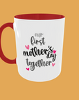 Mum - Charming Patterned Heart Mug 1st Mothers Day