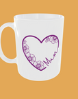 Mum - Heart Mum Mug